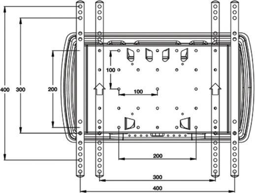 Actual product image Multibrackets M VESA Super Slim Tilt & Turn (Wall, 55", 40 kg)