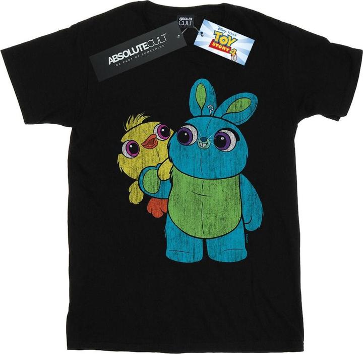 Disney Toy Story 4 Ducky And Bunny Distressed Pose TShirt (4XL)