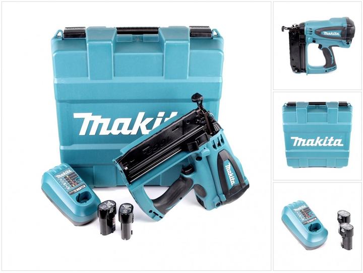 Actual product image Makita Battery gas upsetting head nailer