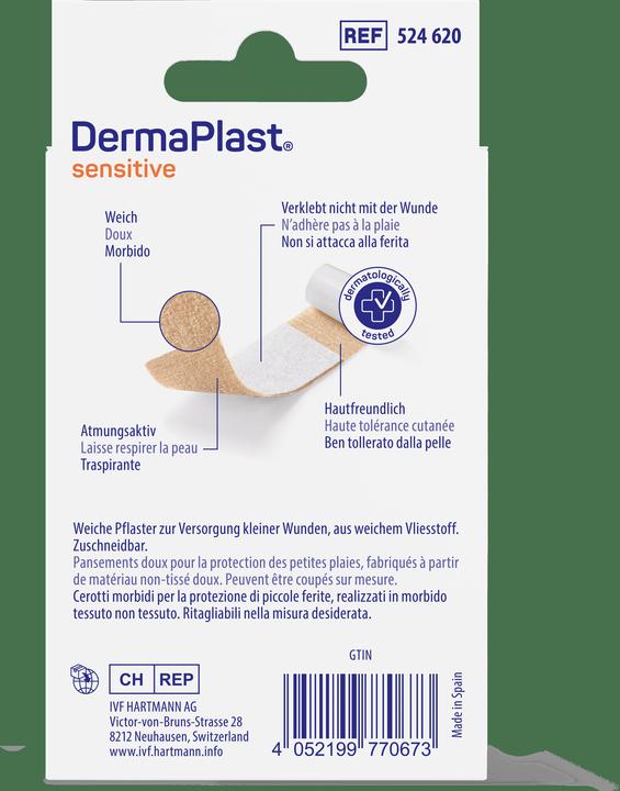 Actual product image DermaPlast Sensitive hautfarbig (10 x)