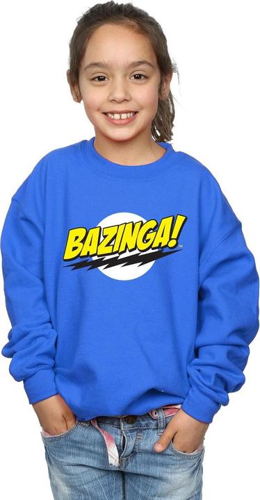 Produktbild Dam Sheldon Bazinga Sweatshirt Mädchen (116)