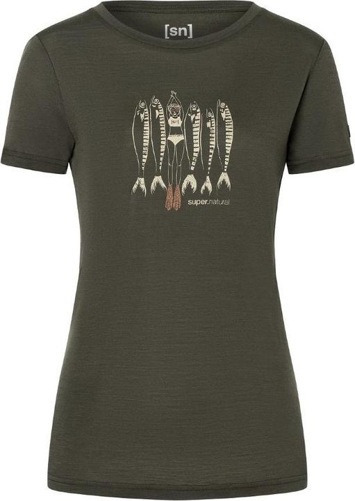 Super Natural W Copper Sardine Tee (XL)