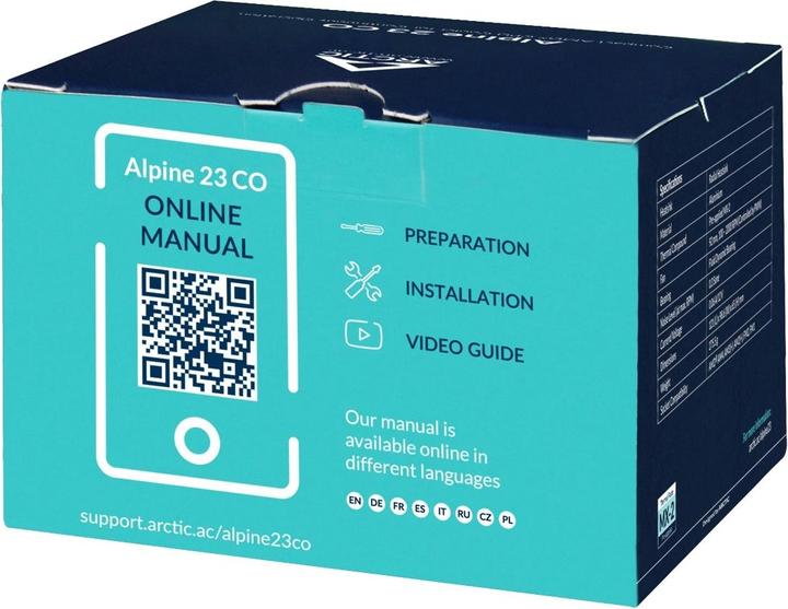 Produktbild Arctic Alpine 23 CO AMD4/AMD3+/AMD2+/FM2/FM1 (65 mm)
