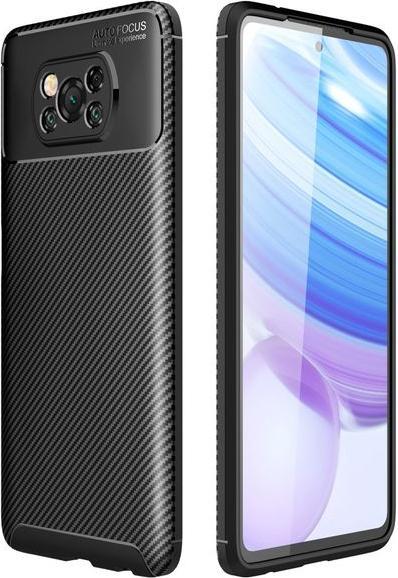 Image du produit MU Style Série Softcase TPU en fibre de carbone (Xiaomi Poco X3 NFC)