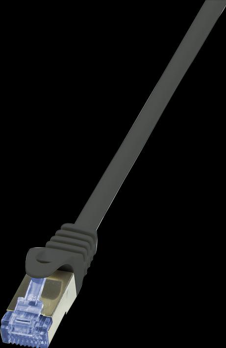 LogiLink Netzwerkkabel (S/FTP, CAT6a, 2 m)