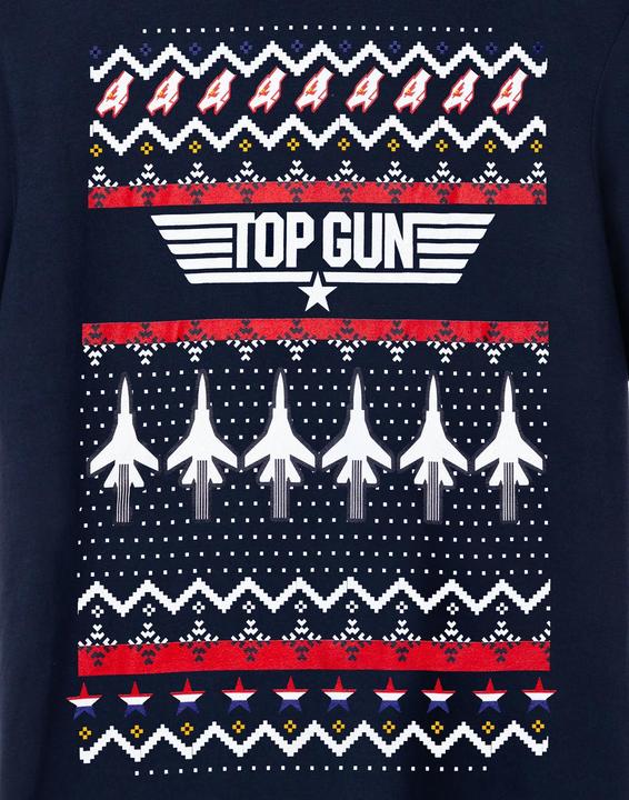 Produktbild Top Gun TShirt weihnachtliches Design (S)