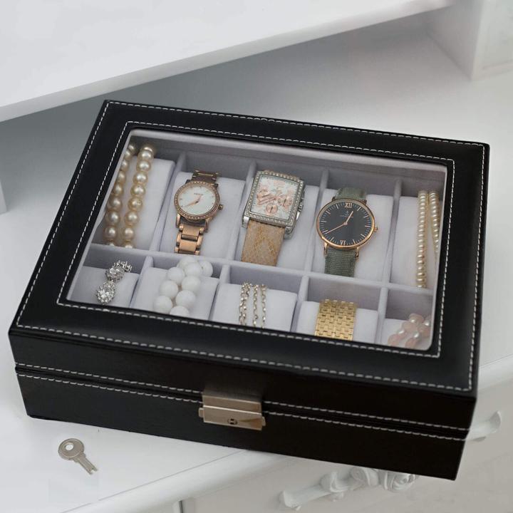 Actual product image tectake Uhrenbox