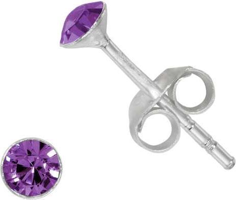 Bijouteria Ohrstecker (Silber 925, Kristall)