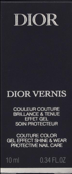 Actual product image Dior Christian Vernis 206 Int23 (206 Gris Dior, Colour paint)