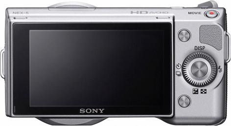 Actual product image Sony NEX-5K, 14 MP, 7fps, FullHD Movie, 18-55mm KIT, Silver