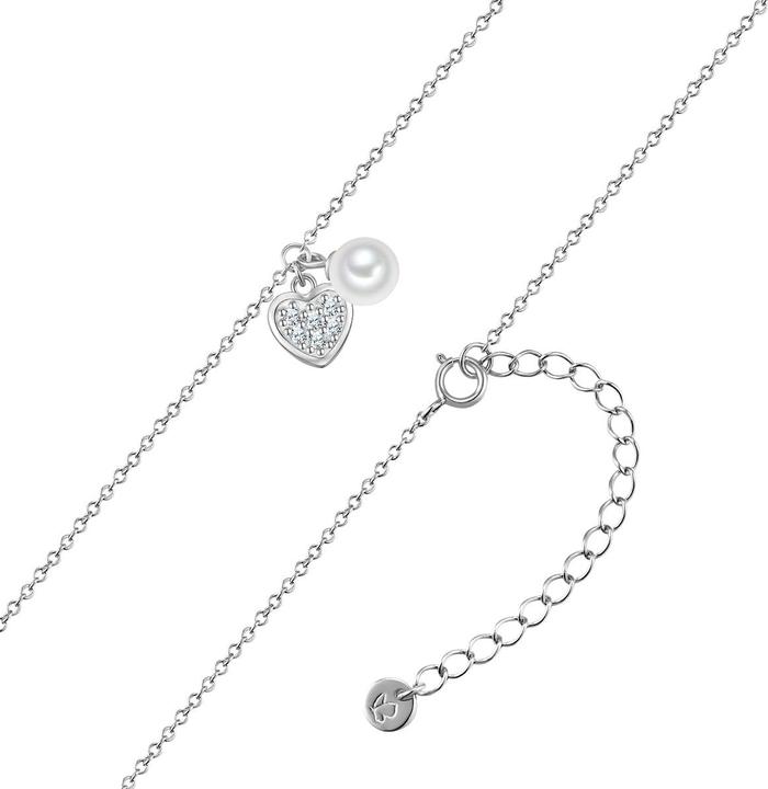 Image du produit Glanzstücke München Collier femme coeur argent sterling - 34580 (Argent Sterling, 40 - 45 cm)