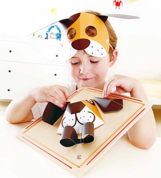 Produktbild Hape Bastelset Hundemaske
