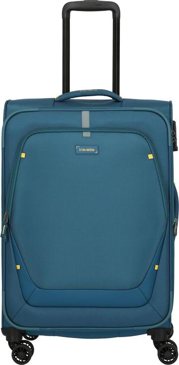 Actual product image Travelite Umbria 4 Rollen Trolley M 67 cm mit Dehnfalte (61 l)
