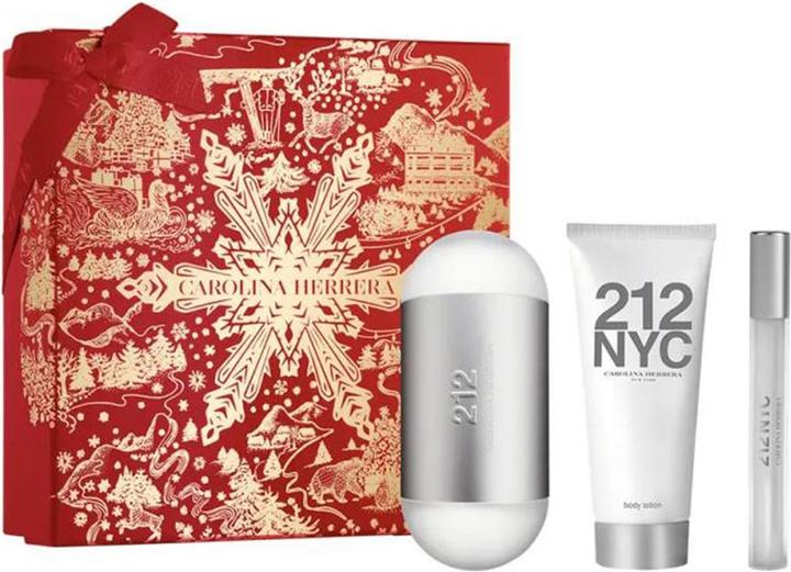 Actual product image Carolina Herrera C. HERRERA 212 NYC EDT. 100ML. SP.+ BL 100ML.+ MINI 10ML.3PCS SET (Eau de toilette, 100 ml)