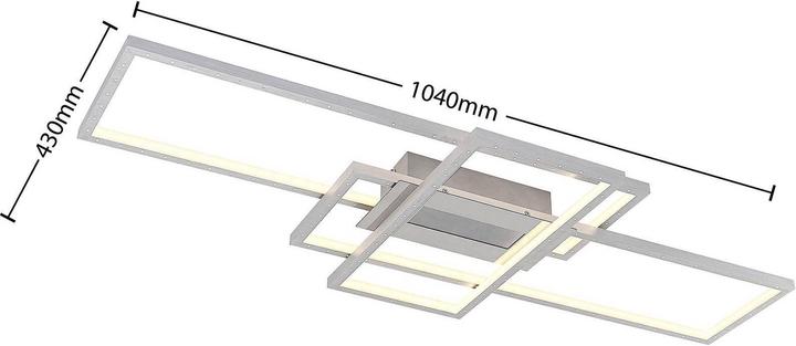 Produktbild Lindby Minel LED-Deckenleuchte (1245 lm)