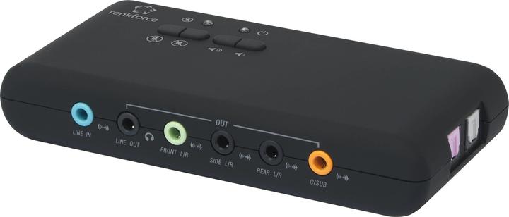 Renkforce External USB 7.1 channel sound card USB (USB)