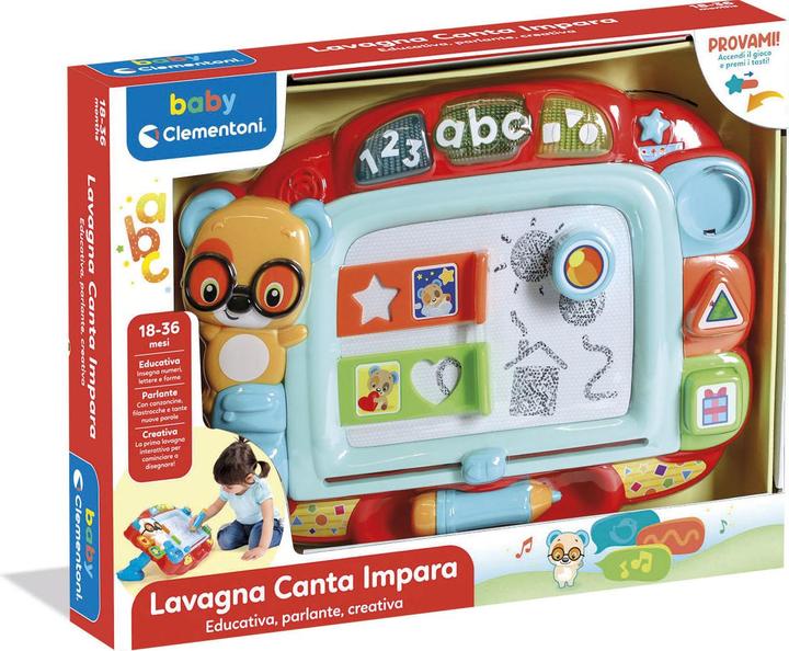 Image du produit Clementoni Baby - Tableau noir chanter et apprendre