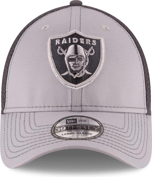 Actual product image New Era 39Thirty Stretch Mesh Cap - Las Vegas Raiders - L/XL (L)