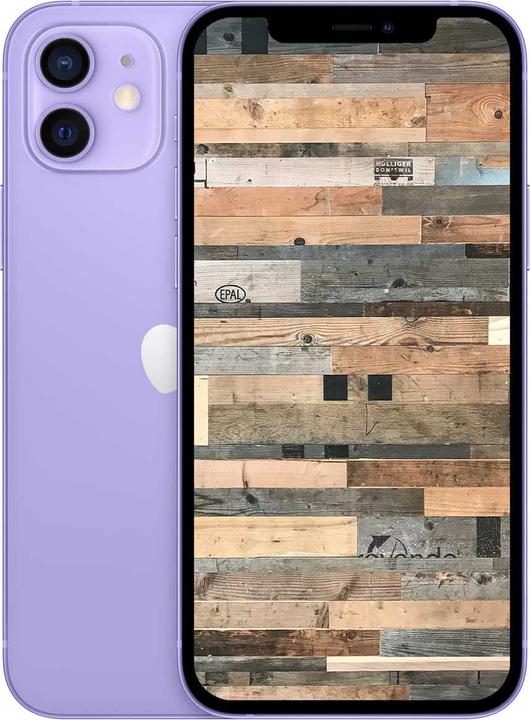 Produktbild Revendo Apple iPhone 12 64 GB Violett (64 GB, Purple, 6.10", SIM + eSIM, A / Wie neu)