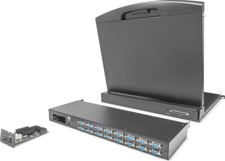 Image du produit Digitus Module KVM 16 ports pour console KVM modularisée