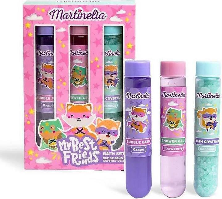 Immagine prodotto Martinelia Set da bagno per bambini - Bagnoschiuma e Gel doccia (Set per la cura dei capelli)