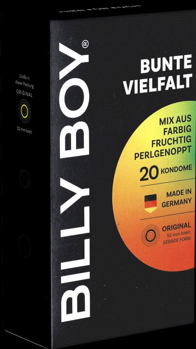 Image du produit Billyboy BILLY BOY Préservatifs Multicolores 20 pièces (20 pcs)