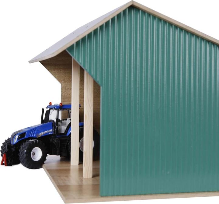 Image du produit Kids Globe Farming Hangar agricole pour tracteurs Large 1:33