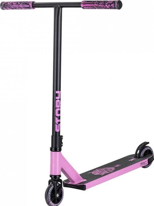 Actual product image Story Diablo stunt scooter red-black (101005055633)