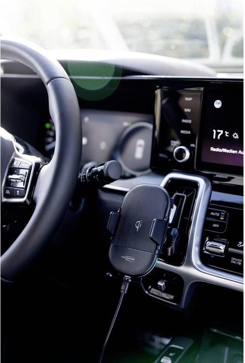 Produktbild Ansmann KFZ-USB-Ladegerät Induktions-Ladegerät WiLine 15 1 A / 5 W / 1 Port (15 W)