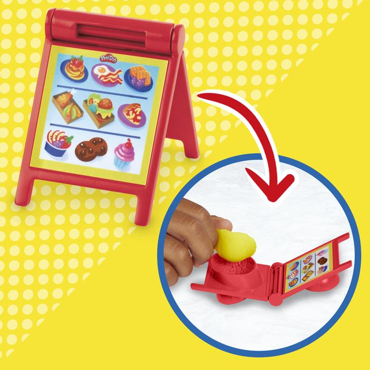 Productafbeelding Play-Doh Keukencreaties kleurrijke restaurantkeuken speelset