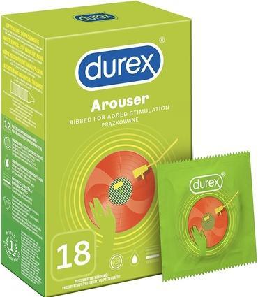 Actual product image Durex Arouser Ribbed Condoms 18Pcs (18 pcs.)