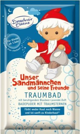 Dresdner Essenz Badpulver, Sonser Sandmannchen und Seine Freunde, 60 g
