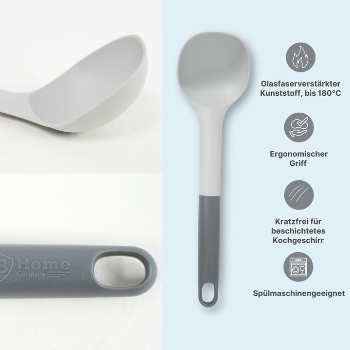 Produktbild B-Home Suppenkelle Schöpfkelle Schöpflöffel Saucenkelle Suppenschöpfer