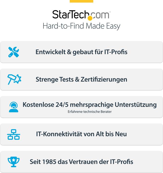 Nährwerte und Zutaten StarTech Hdmiover Ip Extender Kit 4k