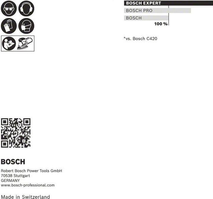 Actual product image Bosch Professional Zubehör Expert C470 (60, 120, 180)