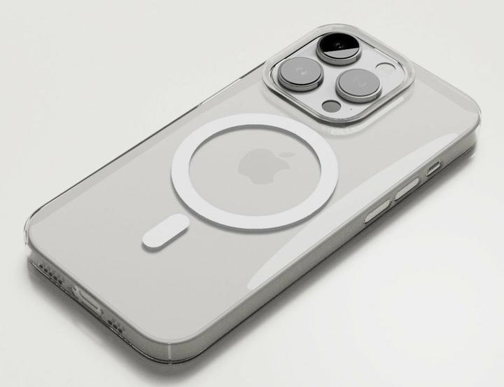 Actual product image Nudient Back Cover Thin MagSafe iPhone 14 Pro Transparent (Apple iPhone 14 Pro)
