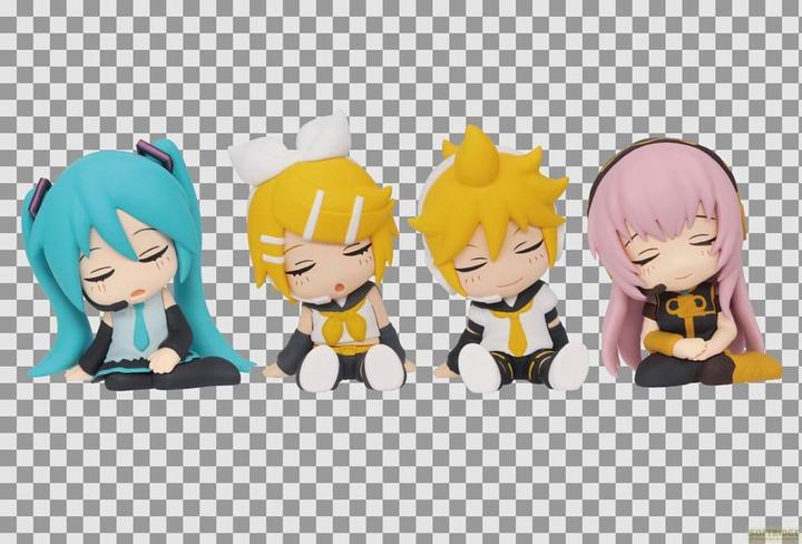 Actual product image Takara Tomy Hatsune Miku Twinchees minifigures Lil' Sleepers 5 cm display (24)