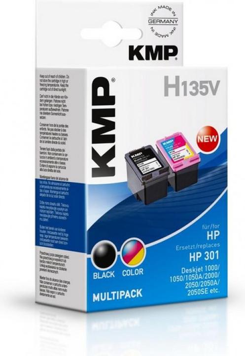 Produktbild KMP H135V Multipack BK/Color kompatibel mit HP CH 561/562 (M, BK, C, Y)