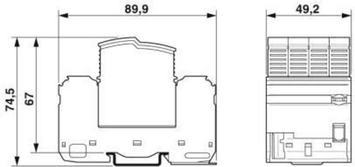 Image du produit Phoenix Contact Surtension de l'armoire de distribution