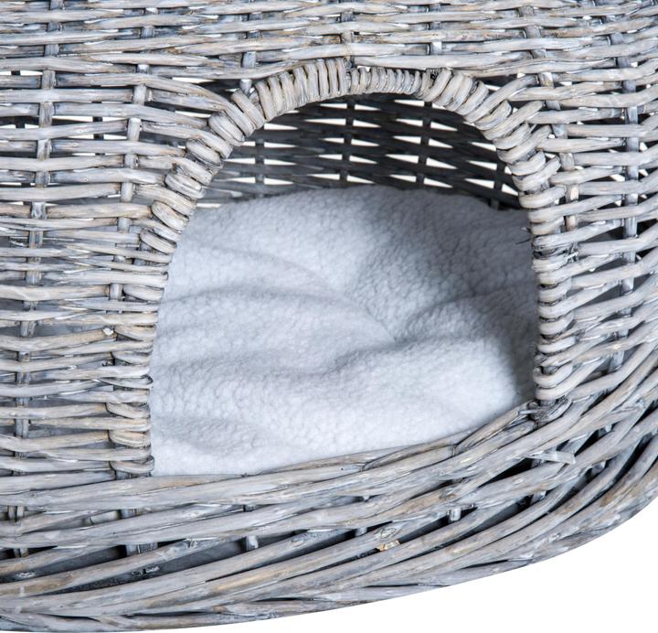 Produktbild PawHut Katzenkorb mit 2 Kissen (Katze)