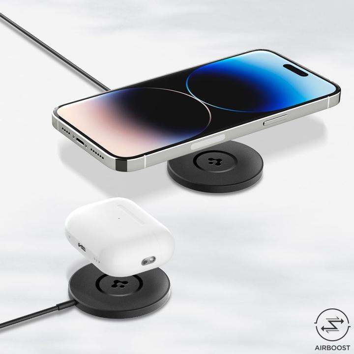 Produktbild Spigen Pf2101 Arcfield Magnetic Magsafe Wireless Charger Black (9 W)