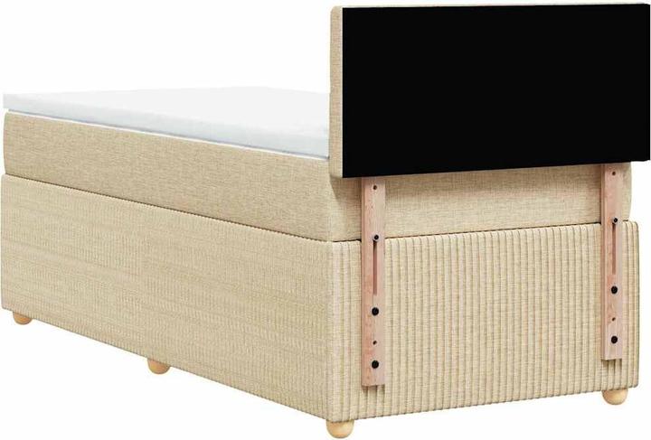Image du produit VidaXL Bo x lit de saut avec matelas 80 x 200 cm Tissu (80 x 200 cm)
