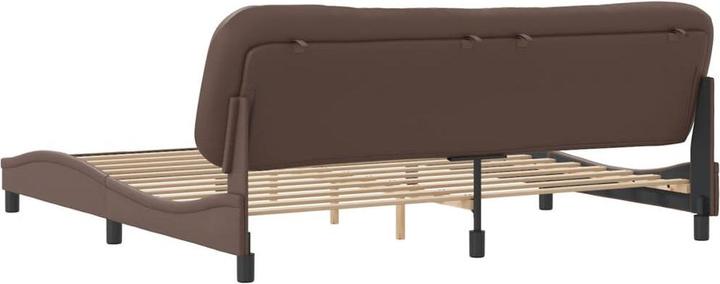 Produktbild VidaXL Bettgestell mit Kopfteil Kunstleder (200 x 200 cm)