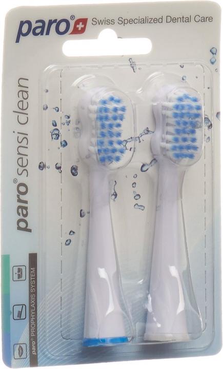 Paro sensi-clean Ersatzzahnbürste auf Schallzahnbürste Schall (2 x)