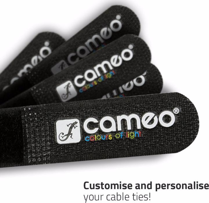 Immagine prodotto Adam Hall VR 4040 BLK fascetta in velcro (Fascette in velcro, 400 mm)