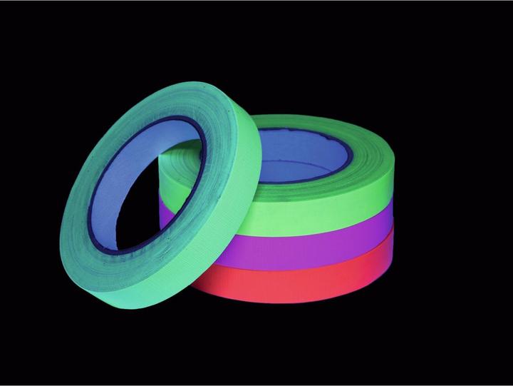 Immagine prodotto Accessory Nastro Gaffa 19mm x 25m arancione neon attivo UV (19 mm)