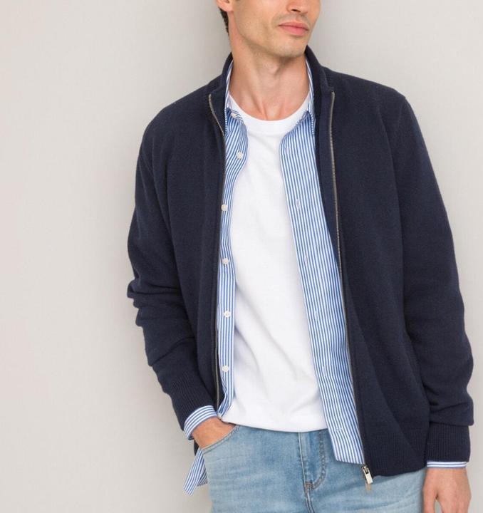 Actual product image La Redoute Collections 100% Lambswool Cardigan (XL)