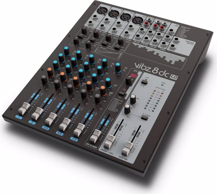 Produktbild LD Systems VIBZ 8 DC 8-Kanal Mischpult (Studio- und Livemixer)