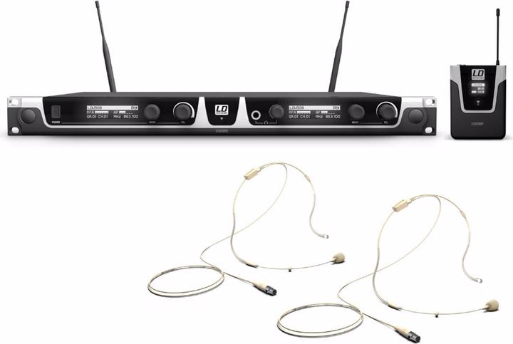 Actual product image LD Systems U508 BPHH 2 Wireless Microphone System