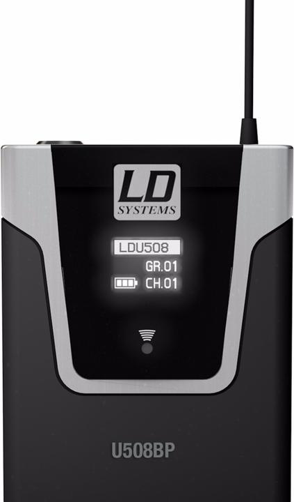Actual product image LD Systems U508 BPHH 2 Wireless Microphone System